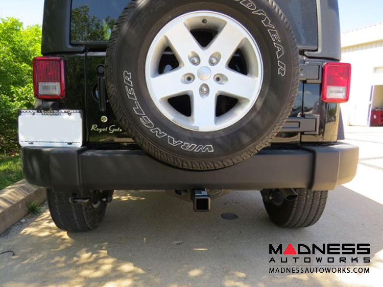 Jeep Wrangler JL Max-Frame Trailer Hitch Receiver - Custom Fit - Class III - 2"